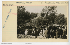 Alexandra Park Bandstand c1932